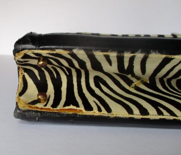 Vintage Leather Shoulder Bag - Most Likely "Lucille de Paris - Image 7