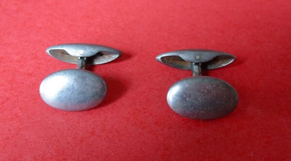 Pair of Antique Gunmetal Cufflinks/Gothic/Steampunk/Antique Cufflinks
