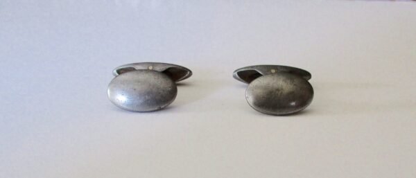 Pair of Antique Gunmetal Cufflinks/Gothic/Steampunk/Antique Cufflinks - Image 2
