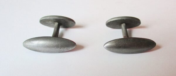 Pair of Antique Gunmetal Cufflinks/Gothic/Steampunk/Antique Cufflinks - Image 6
