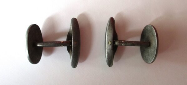 Pair of Antique Gunmetal Cufflinks/Gothic/Steampunk/Antique Cufflinks - Image 7