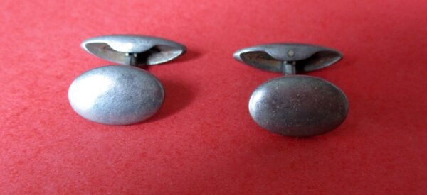 Pair of Antique Gunmetal Cufflinks/Gothic/Steampunk/Antique Cufflinks - Image 5