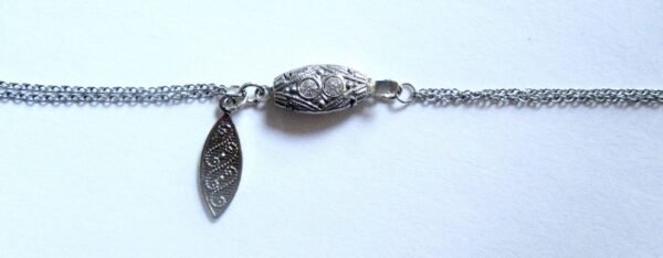 Antique Art-Deco Crystal Bead Choker/Necklace/Boho/Hippie - Image 5