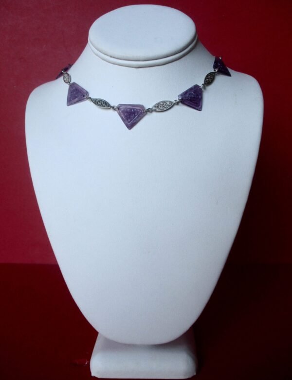 Antique Art-Deco Crystal Bead Choker/Necklace/Boho/Hippie