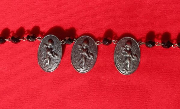 Vintage Victorian-Style Rosary Necklace/Boho/Steampunk - Image 3