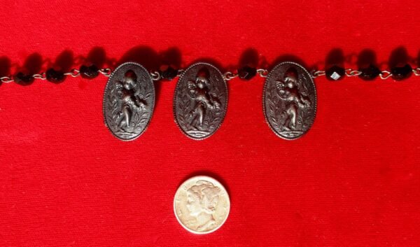 Vintage Victorian-Style Rosary Necklace/Boho/Steampunk - Image 4