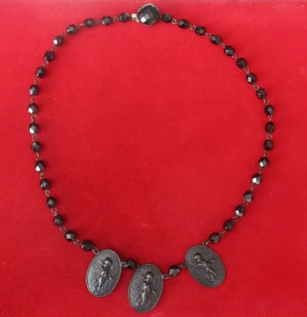 Vintage Victorian-Style Rosary Necklace/Boho/Steampunk - Image 2