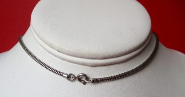 Vintage Sterling Silver Onyx &  Marcasite Brooch/Necklace/Boho/Shabby Chic - Image 9