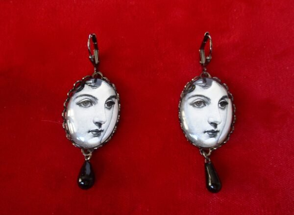 Vintage Jewelry Set:   Victorian Style Bracelet With Matching Earrings/Boho/Steampunk - Image 8