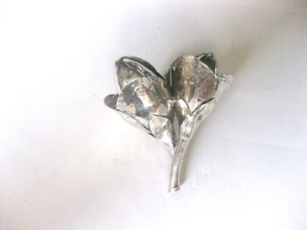 19th Century Chinese Crocus Silver Pin/Antique Silver Pin - Image 5