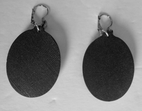 Pair of Vintage Glass Cameo Earrings With Antique Cameo/Boho/  o/Boh - Image 6