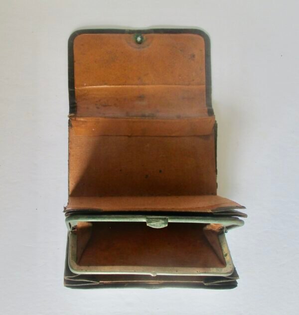 Antique Victorian Lady's Billfold With Change Purse - Image 7