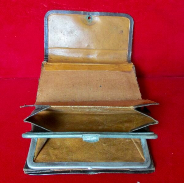 Antique Victorian Lady's Billfold With Change Purse - Image 5