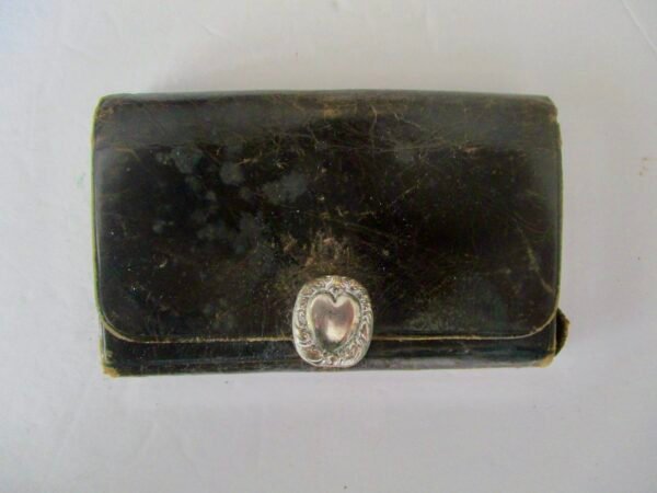 Antique Victorian Lady's Billfold With Change Purse