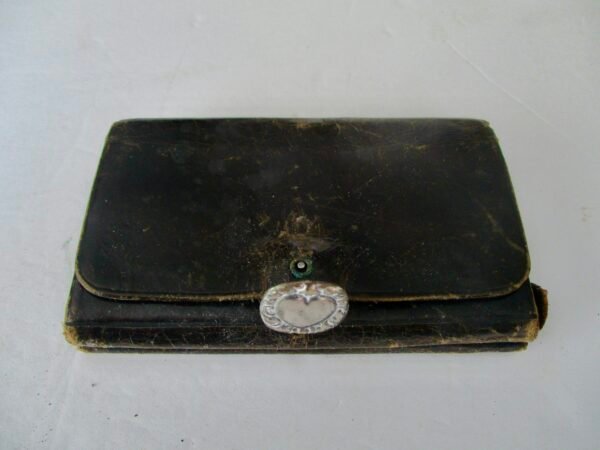 Antique Victorian Lady's Billfold With Change Purse - Image 3